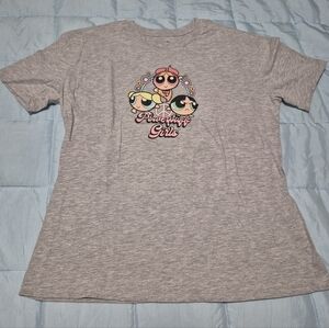 Powerpuff Girls Gray Tee